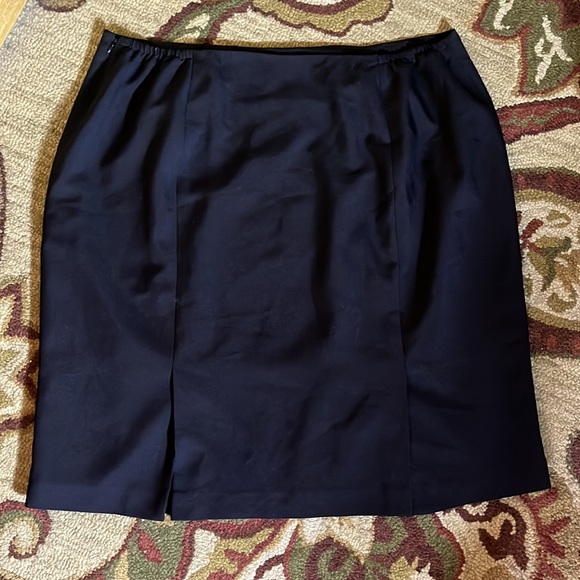 LE SUIT SEPARATES Size: 22W Classic Pencil Skirt ElasticWaist Insert Elegant NEW - Picture 5 of 14